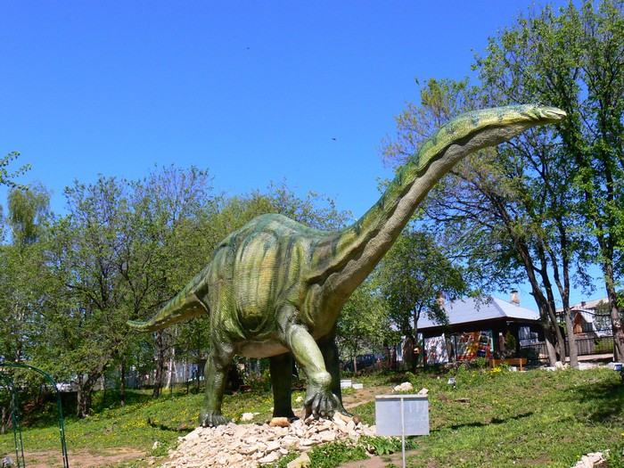 Динопарк котельнич. Dino парк Кировской области. Париозавры. Фото город Котельнич Динопарк.